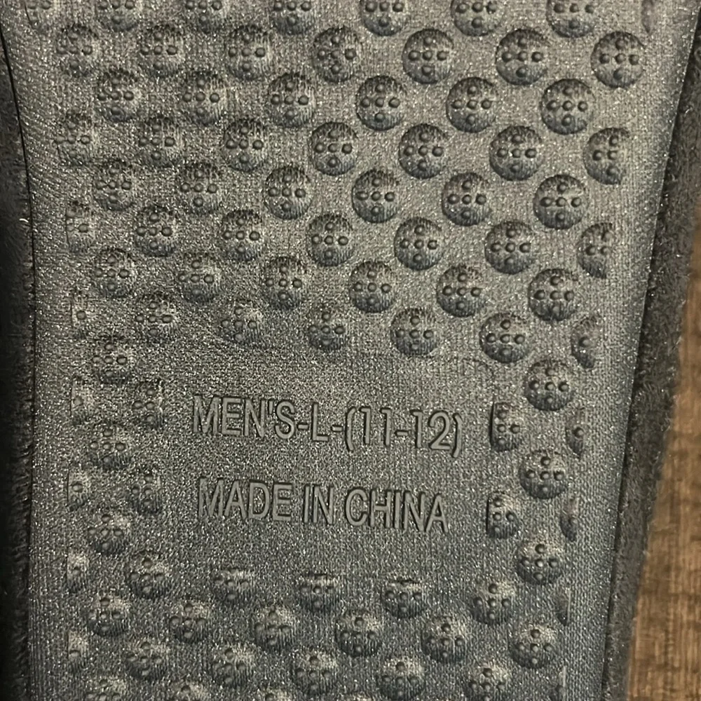 Mens Gray True Religion Slippers